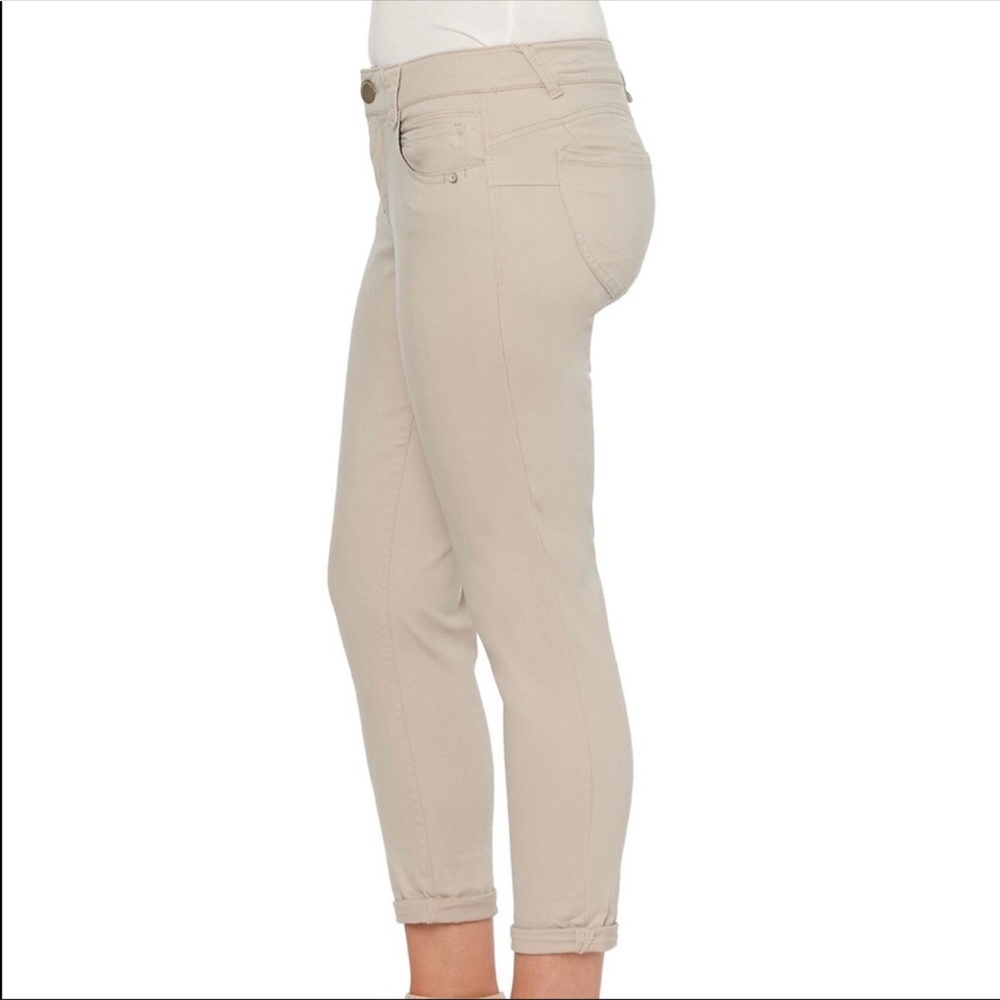Democracy Tan Ankle Skimmers Pants Size 4 - Picture 10 of 12